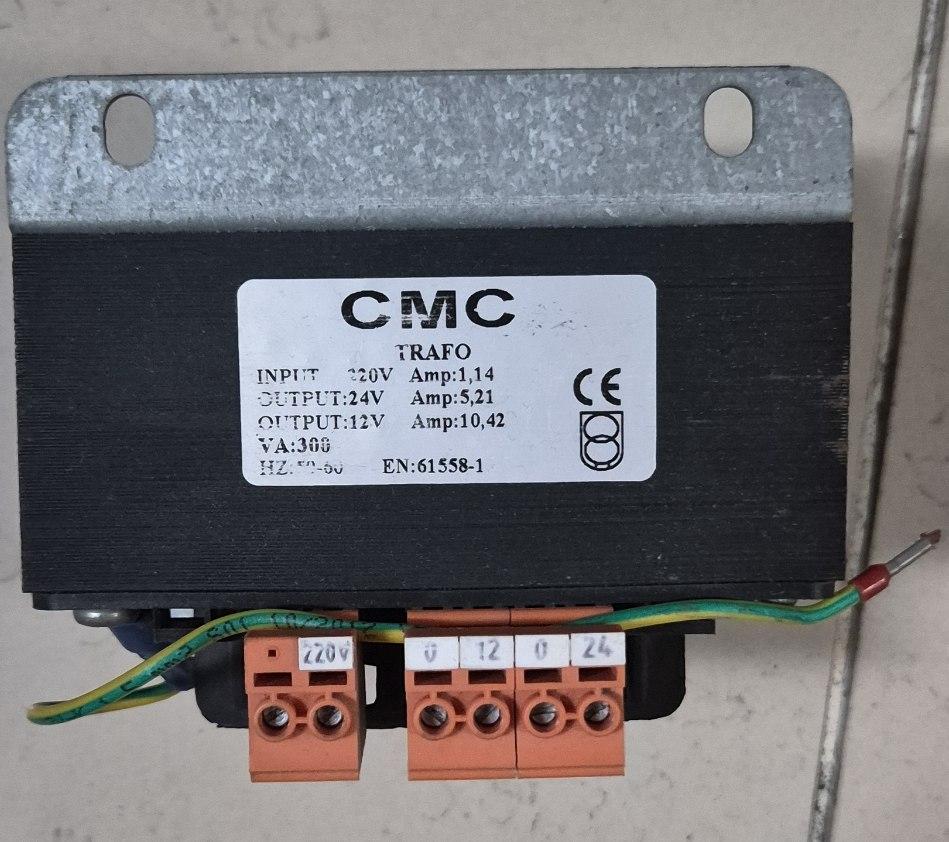 Çift Çıkışlı Trafo - 220 Giriş - 12 24 V Çıkış 300VA