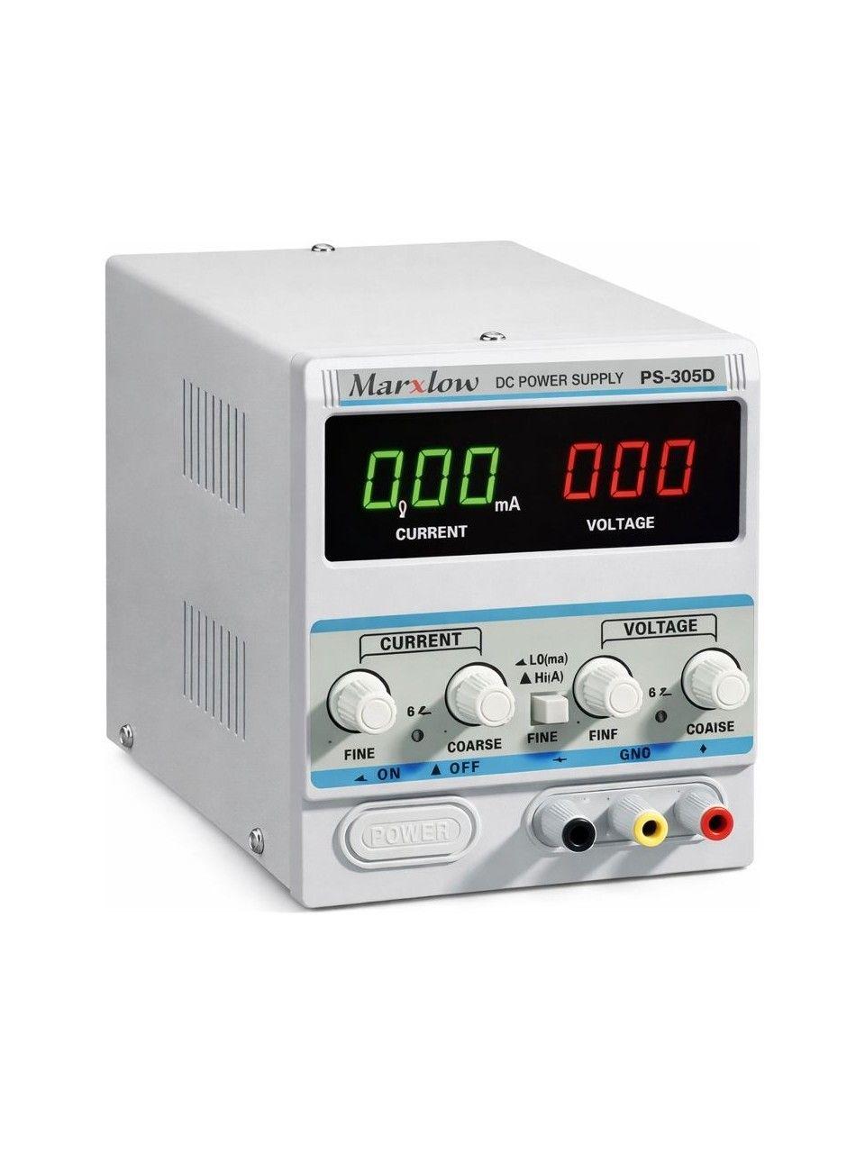PS-305D 0-30Volt 0-5Amper Trafolu Ayarlı Güç Kaynağı Marxlow