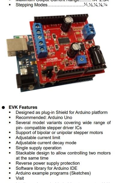 Rohm Step Motor Kit