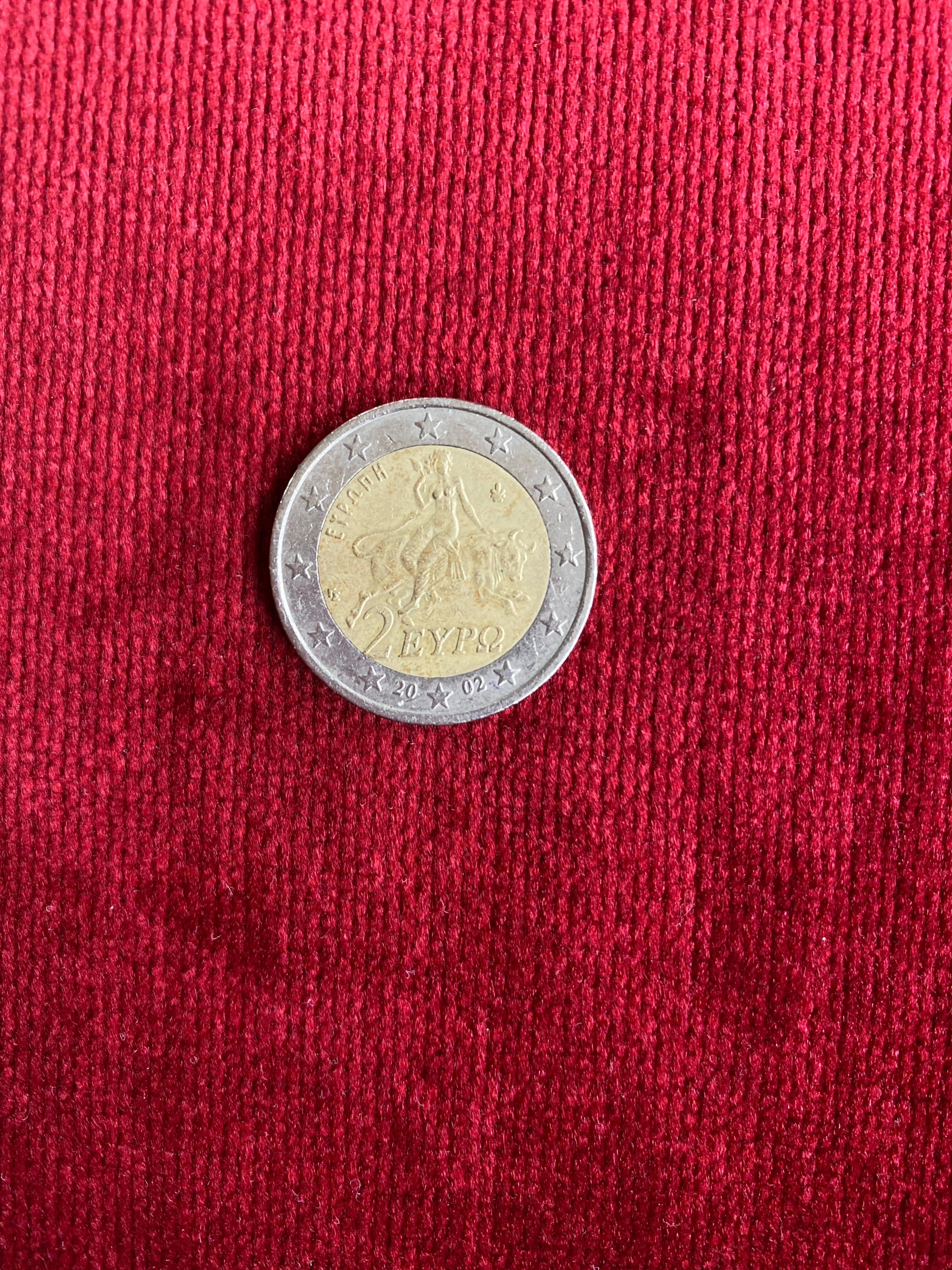 1 adet madeni 2 Euro