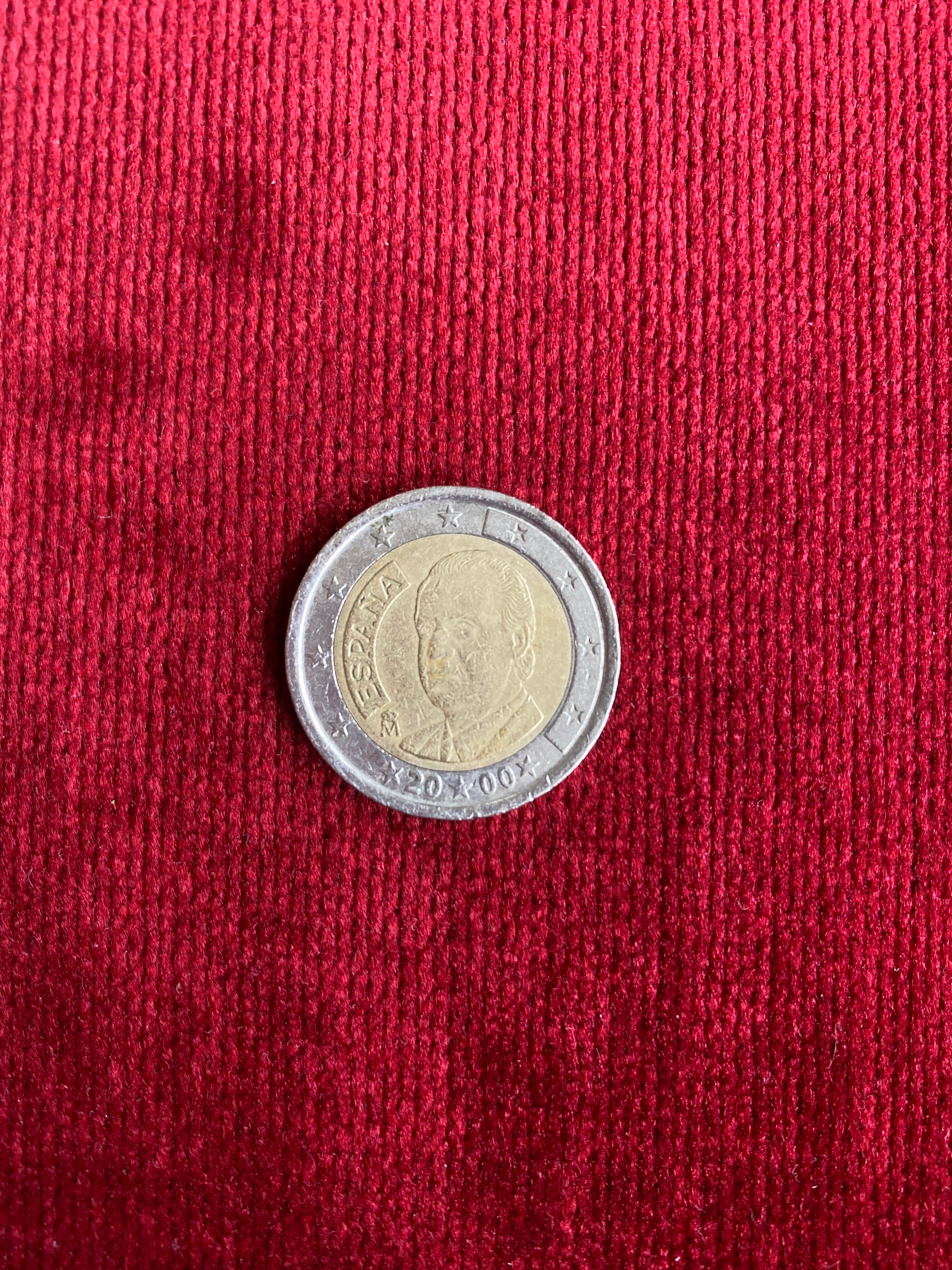 1 adet madeni 2 Euro